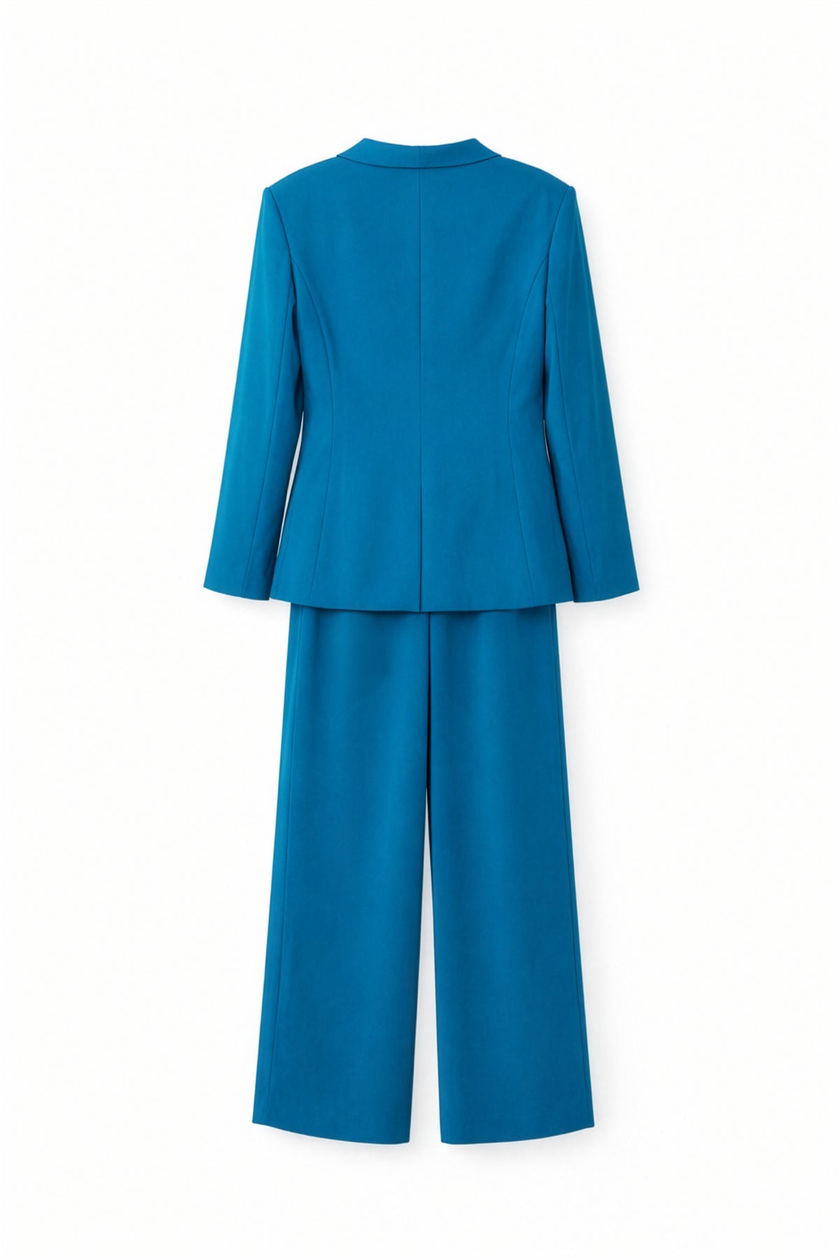 VIANA Signature Power Set – Cobalt Blue - two-piece workwear set - styled view