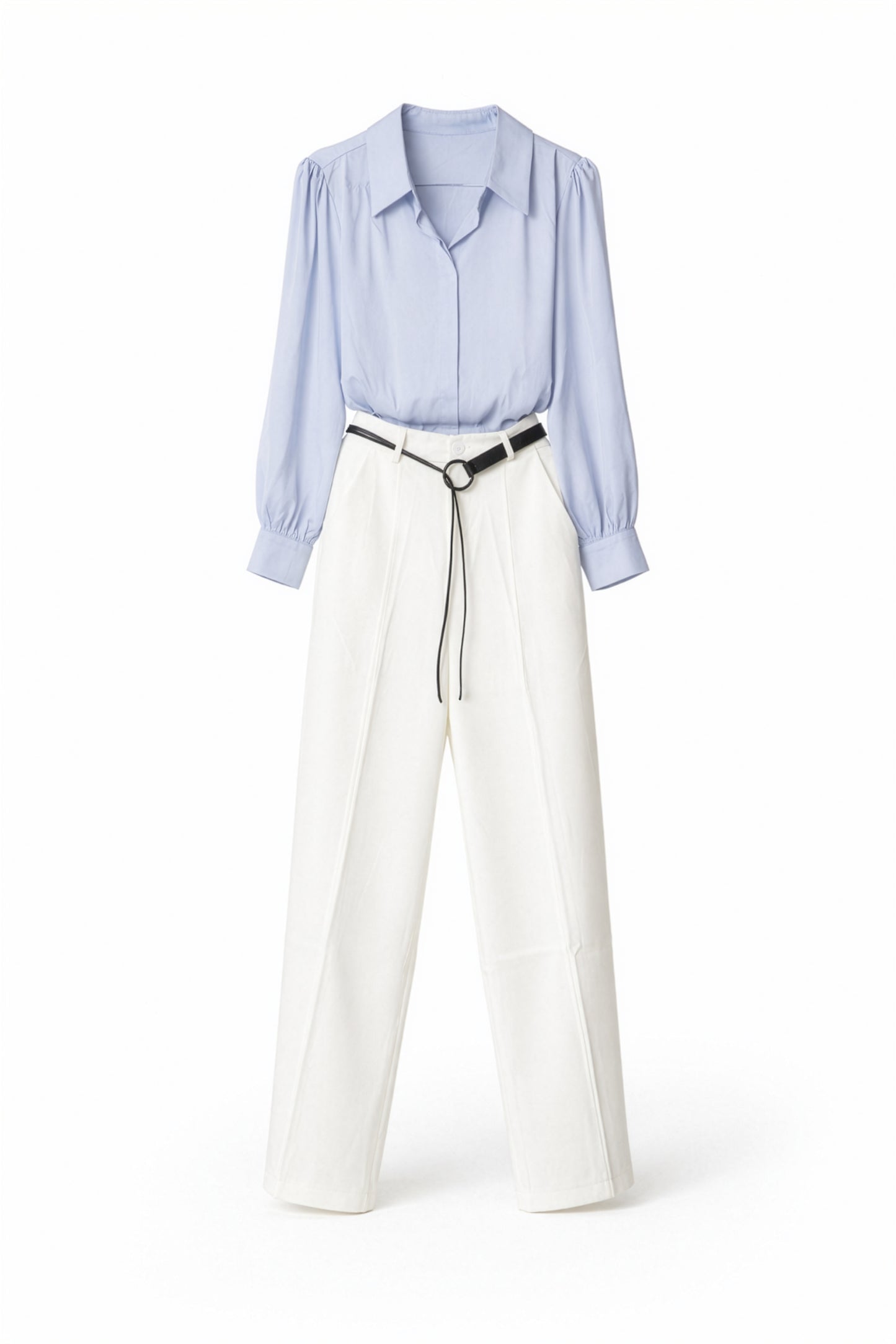 VIANA Signature Soft Set – Powder Blue & Ivory
