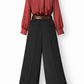 VIANA Signature Power Set in Burgundy and Black - styled view